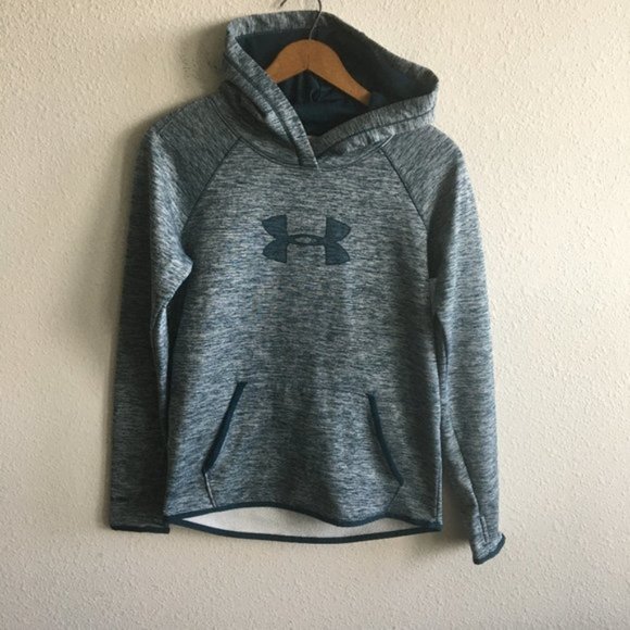 Under Armour Tops - Under Armour Women's Big Logo Pullover Hoodie Sweatshirt Size XS
